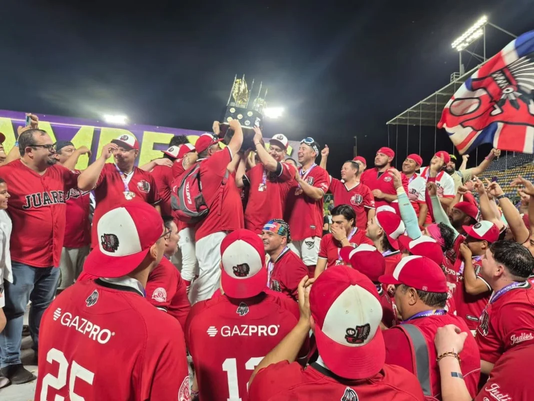 Indios de Juárez se coronan campeones después de 25 años