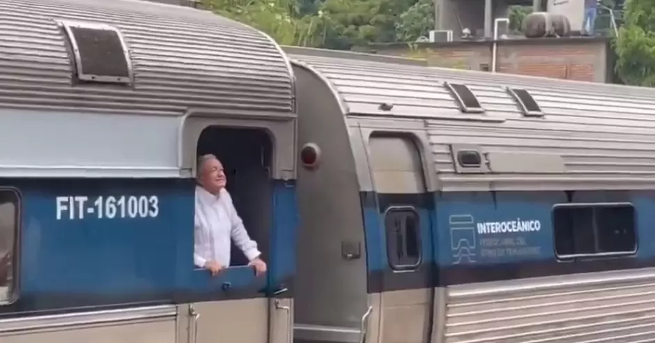 Acusan uso de vagones de más de 60 años en el Tren Interoceánico pese a presumirse nuevos