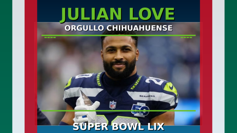 Chihuahua en el Super Bowl; Julian Love tiene raices Chihuahuenses